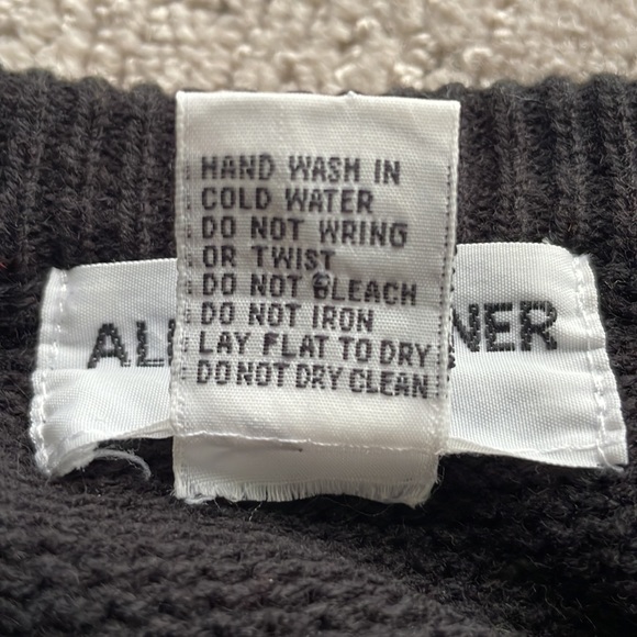 Vintage Alfred Dunner sequinned acrylic sweater - Picture 6 of 6